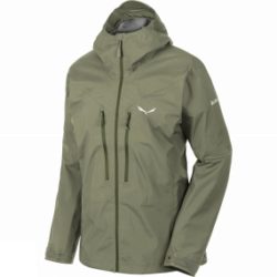 Salewa Womens Pedroc GTX Active Jacket Oil Green